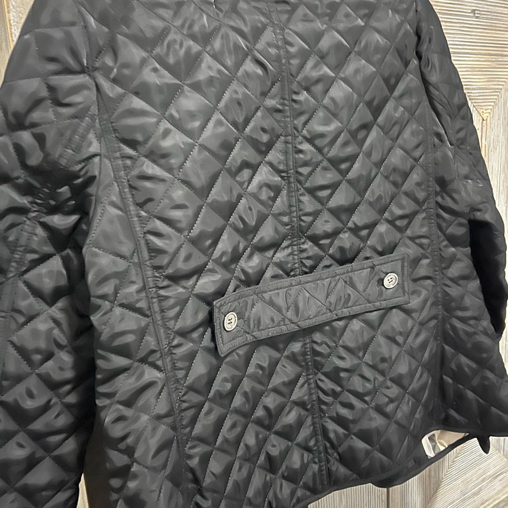 Quilted Black Jacket
